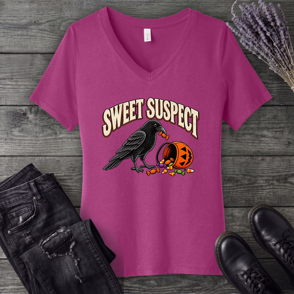 Sweet Suspect V-Neck T-Shirt
