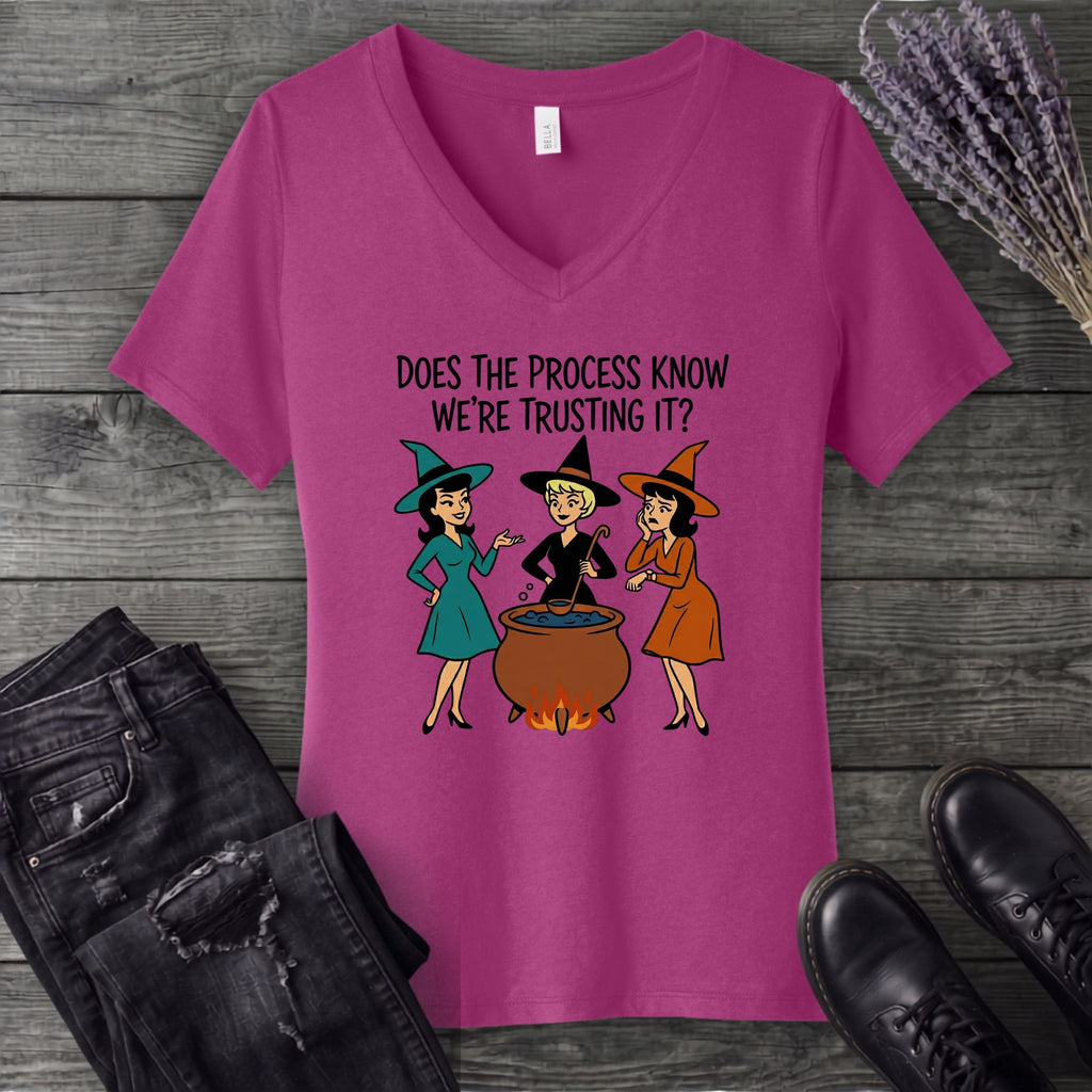 Does the process know V-Neck T-Shirt