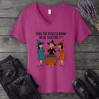 Does the process know V-Neck T-Shirt