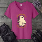 Carving With Malicious Intent V-Neck T-Shirt