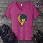 Possum Moon V-Neck T-Shirt