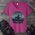 Basic Witch V-Neck T-Shirt