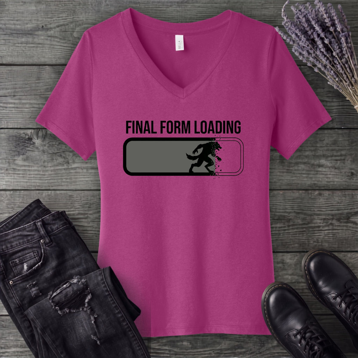 Final Form Loading V-Neck T-Shirt