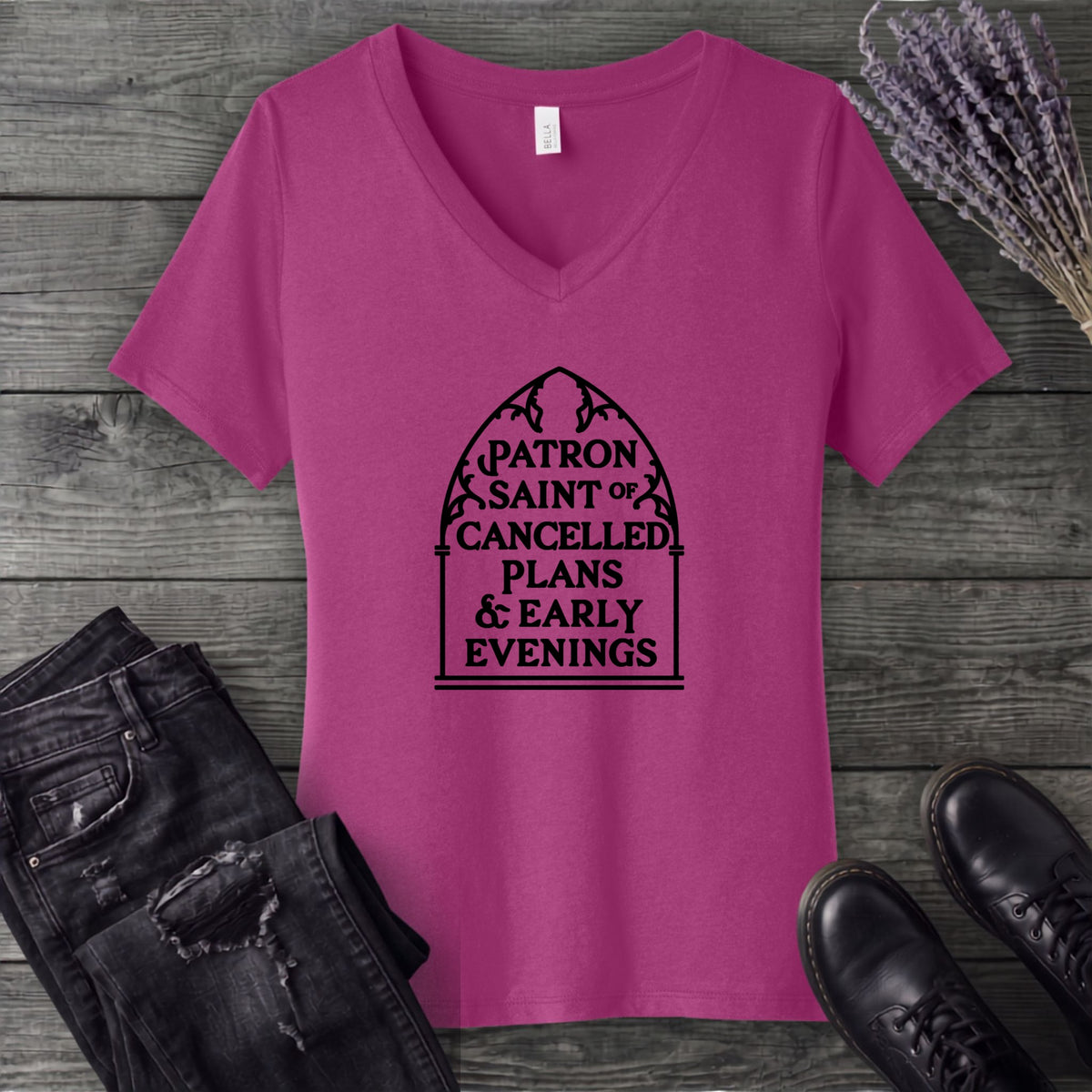 Patron Saint V-Neck T-Shirt