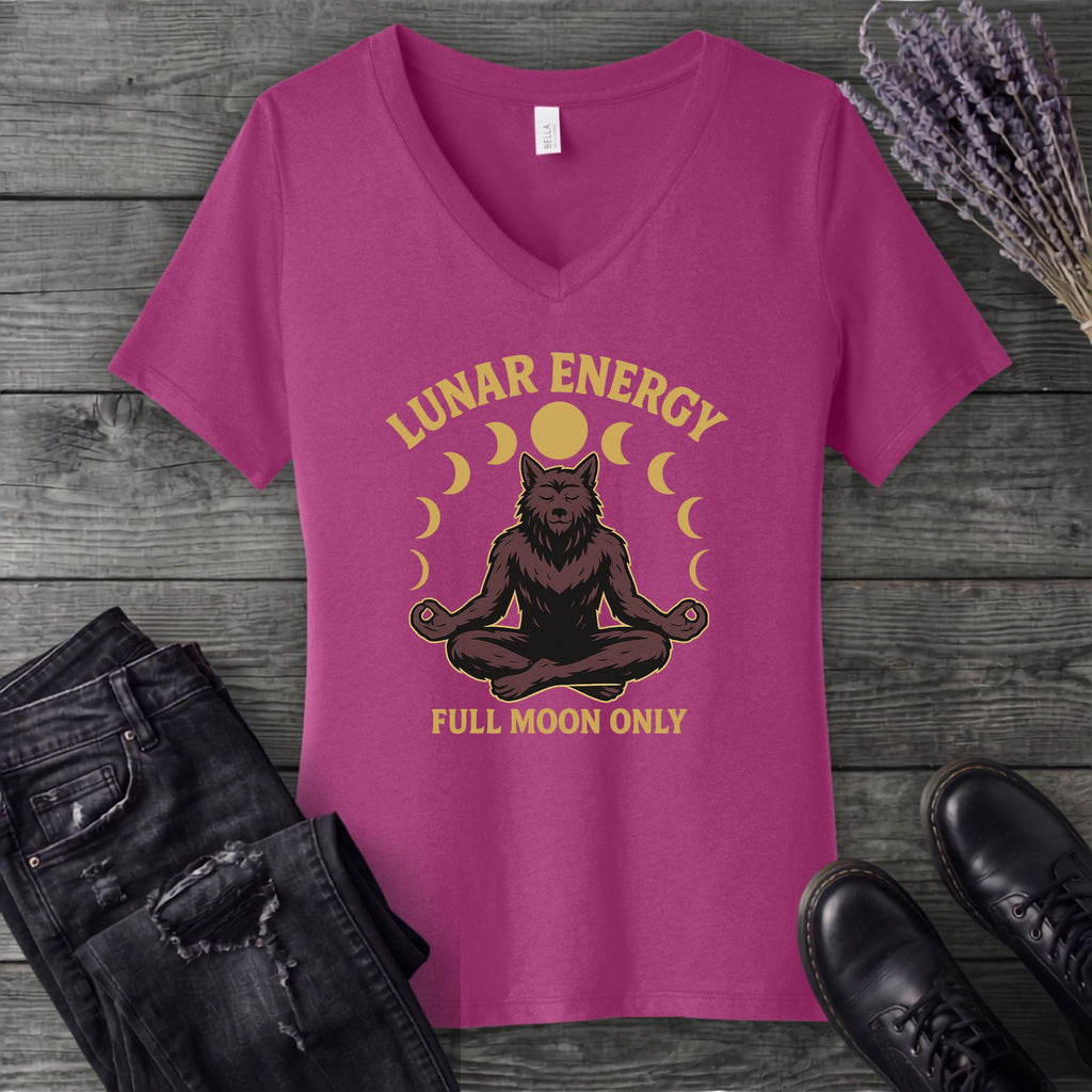 Lunar Energy V-Neck T-Shirt
