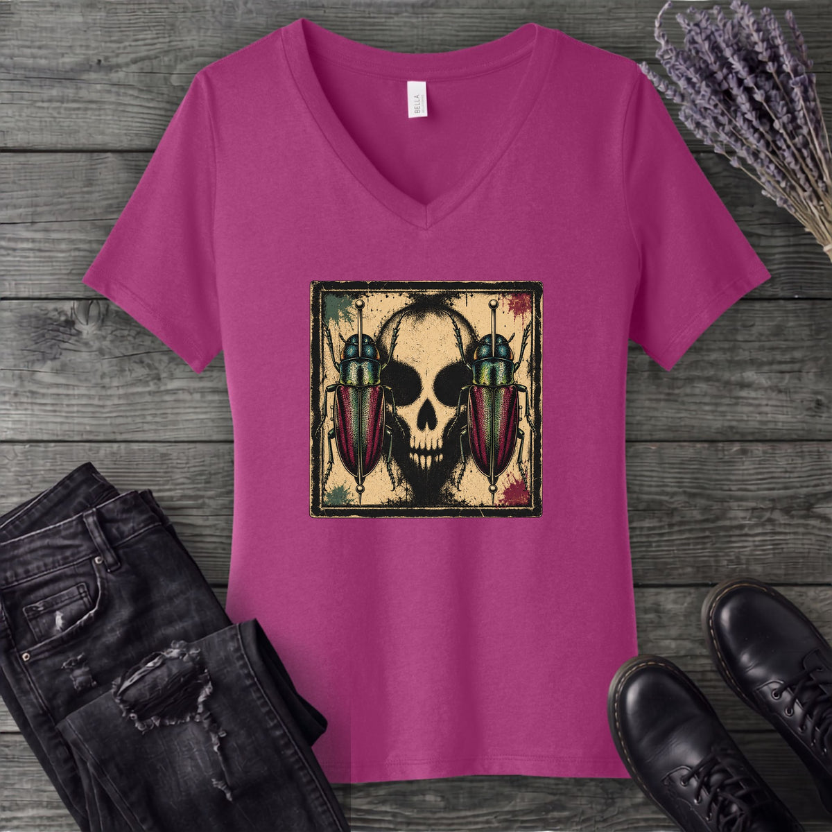 Morbid Curiosities V-Neck T-Shirt