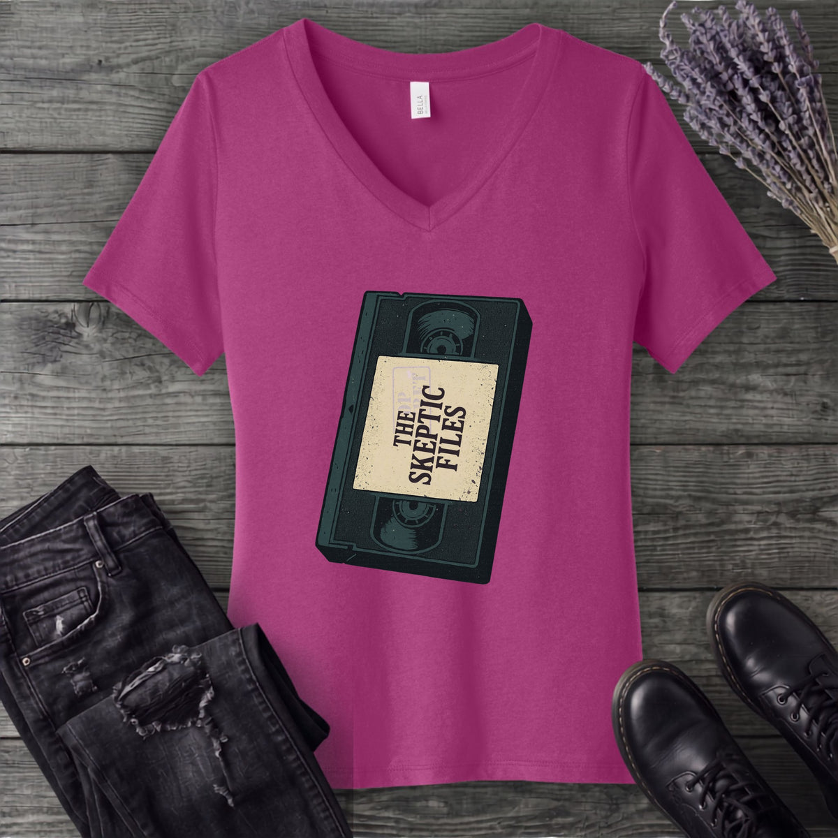 The Skeptic Files V-Neck T-Shirt