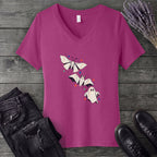 Spooky Notes V-Neck T-Shirt
