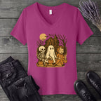 Trick Or Treaters V-Neck T-Shirt