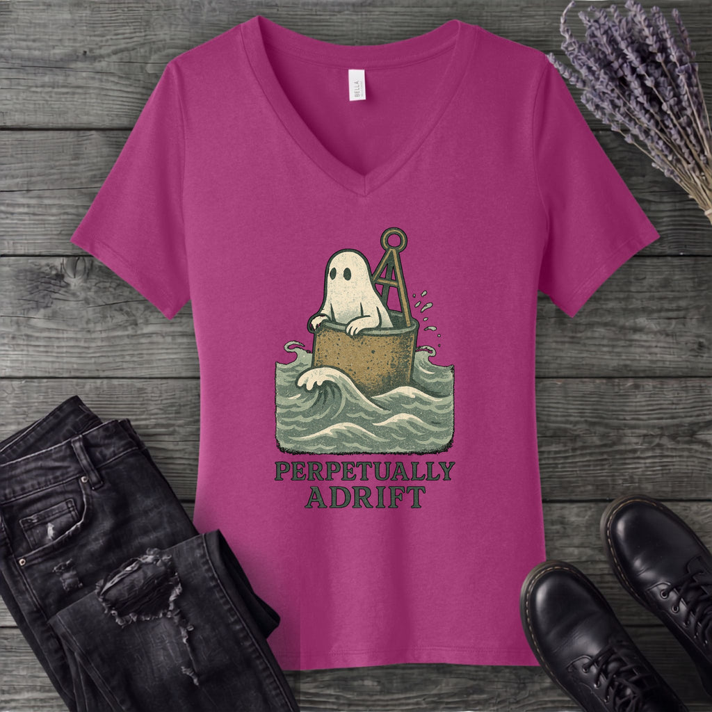 Perpetually Adrift V-Neck T-Shirt