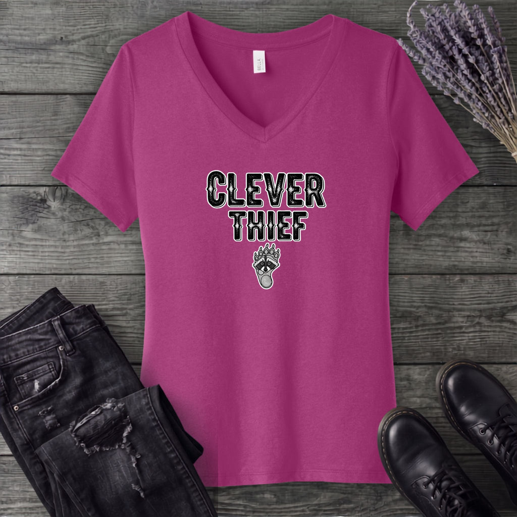 Clever Thief V-Neck T-Shirt