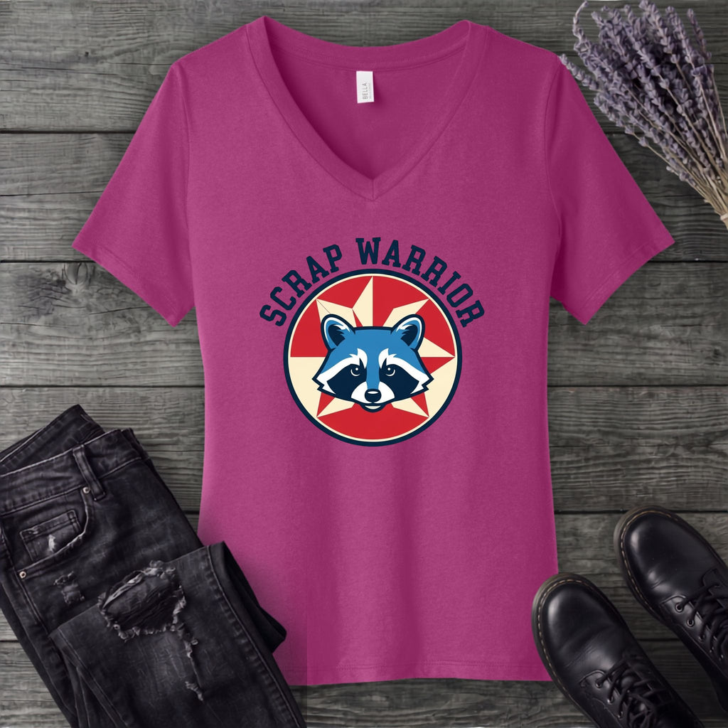 Scrap Warrior V-Neck T-Shirt