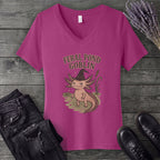 Feral Pond Goblin V-Neck T-Shirt