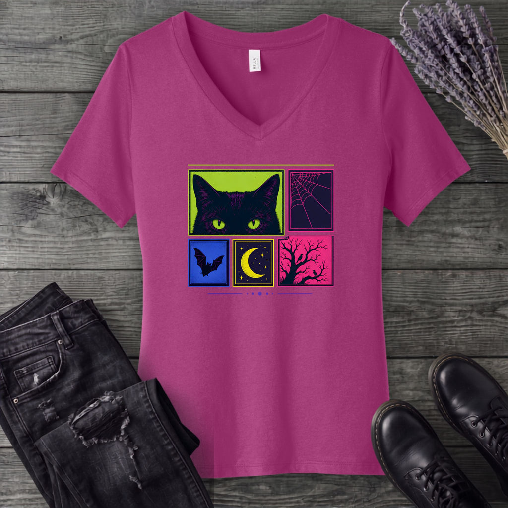 Bright Fright V-Neck T-Shirt