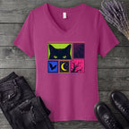 Bright Fright V-Neck T-Shirt