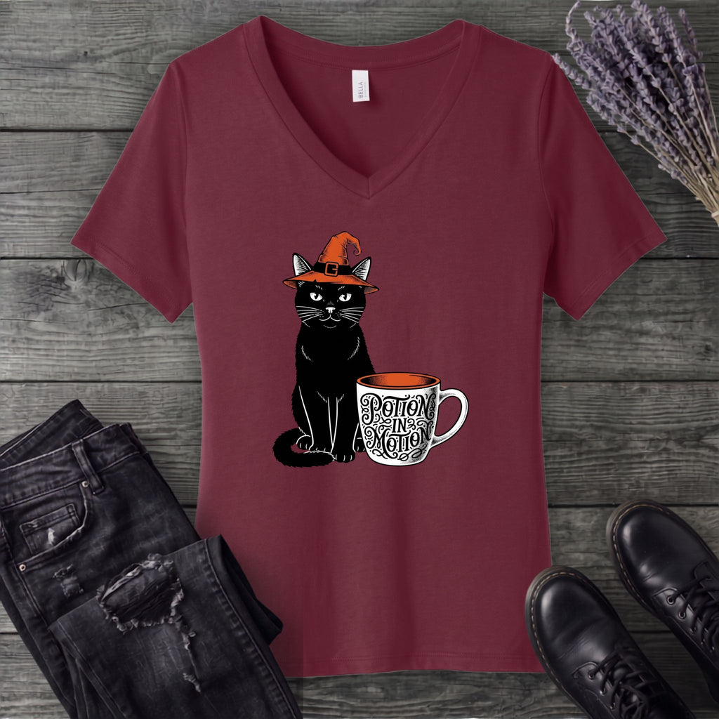 Potion In Motion V-Neck T-Shirt
