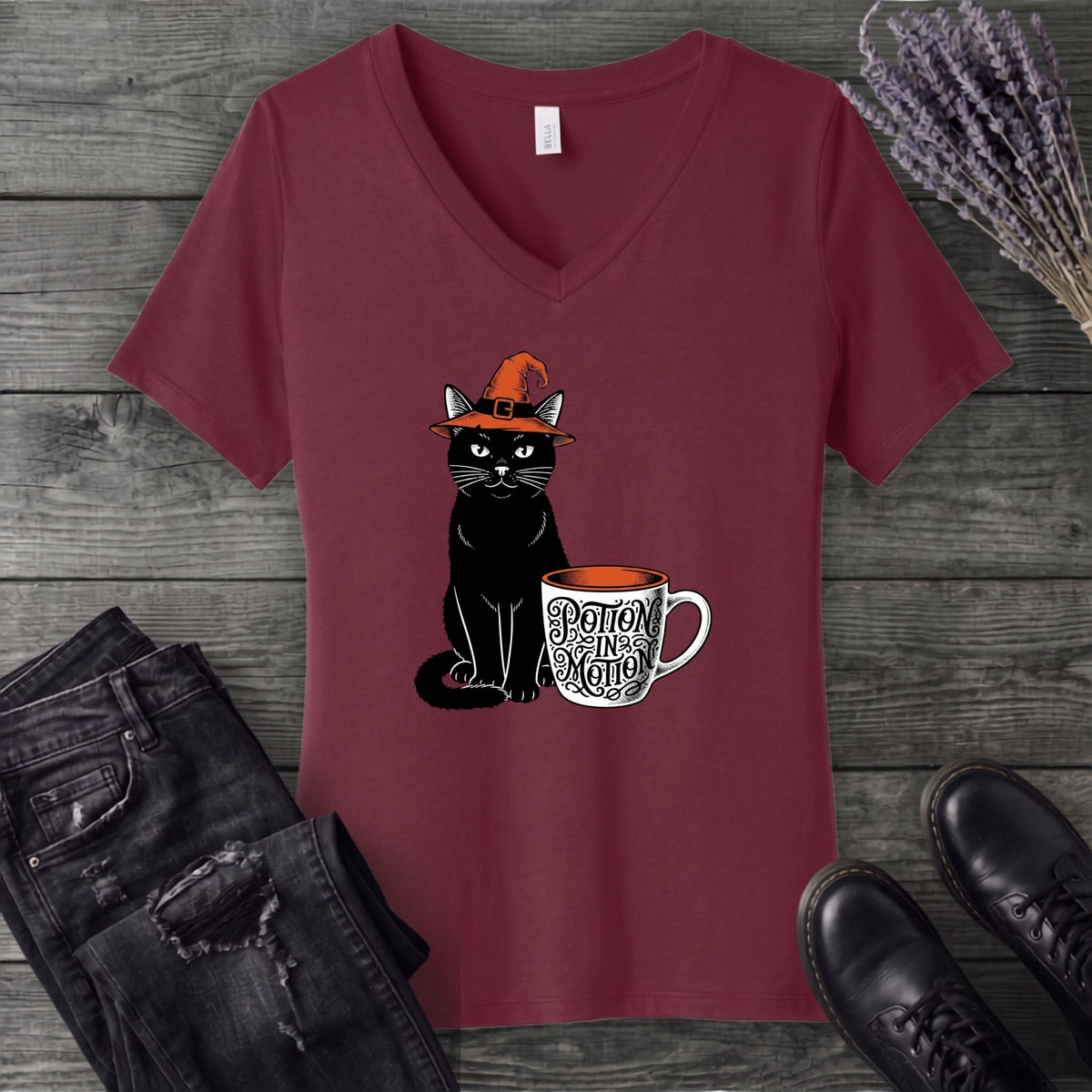 Potion In Motion V-Neck T-Shirt