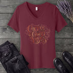 Coffee And Good Vibes V-Neck T-Shirt
