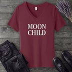 Moon Child V-Neck T-Shirt