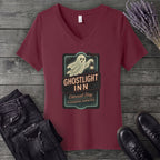 Ghostlight Inn V-Neck T-Shirt
