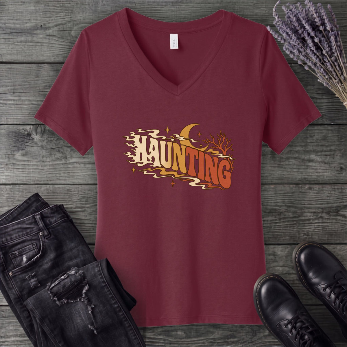 Haunting V-Neck T-Shirt