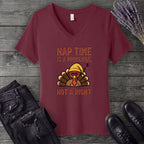 Nap Time V-Neck T-Shirt