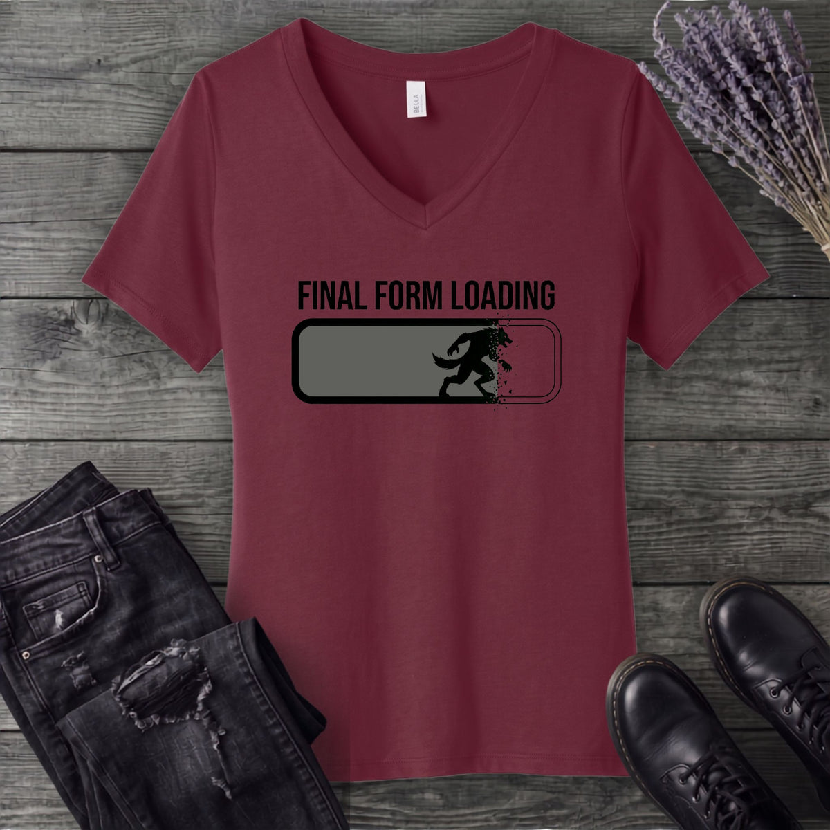 Final Form Loading V-Neck T-Shirt