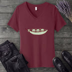 Rest In Peas V-Neck T-Shirt