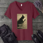 No Warnings V-Neck T-Shirt