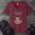 Feral Pond Goblin V-Neck T-Shirt