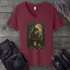 Frog Garden V-Neck T-Shirt