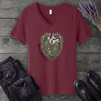 Where I Root I Rise V-Neck T-Shirt