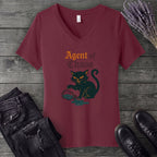 agent of chaos V-Neck T-Shirt