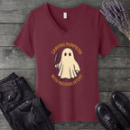 Carving With Malicious Intent V-Neck T-Shirt