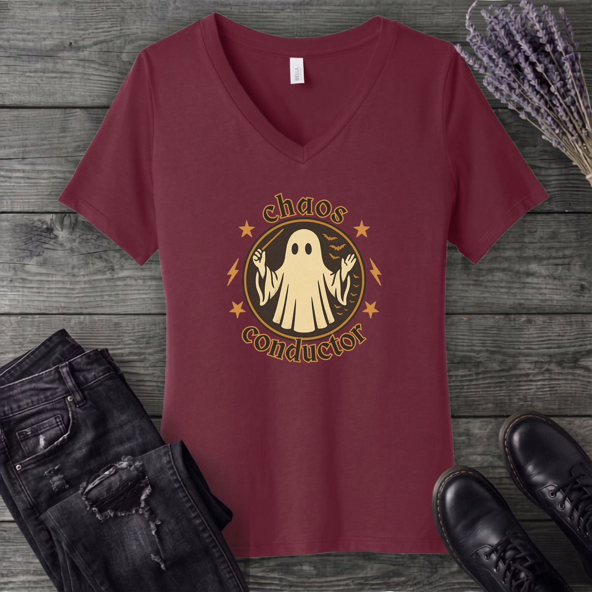 Chaos Conductor V-Neck T-Shirt