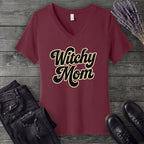 Witchy Mom V-Neck T-Shirt