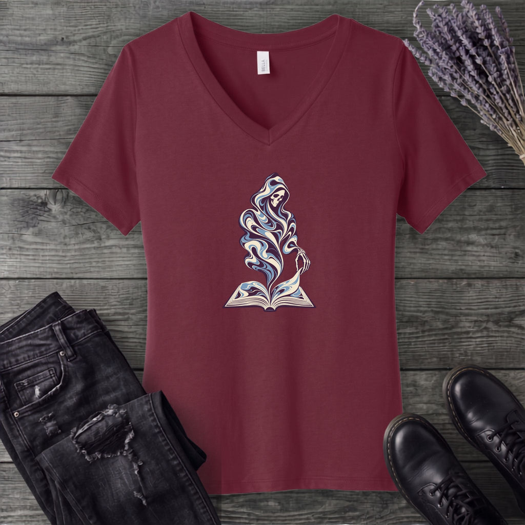 Spectral Reader V-Neck T-Shirt