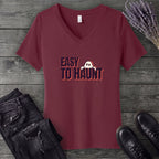 Easy To Haunt V-Neck T-Shirt