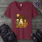 Trick Or Treaters V-Neck T-Shirt