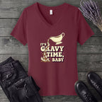 Its Gravy Time Baby V-Neck T-Shirt