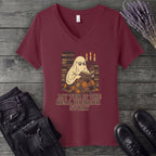 My Tbr Is The Real Horror Story V-Neck T-Shirt