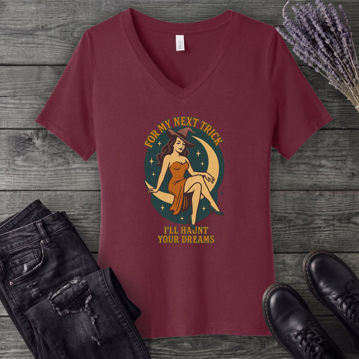For My Next Trick V-Neck T-Shirt