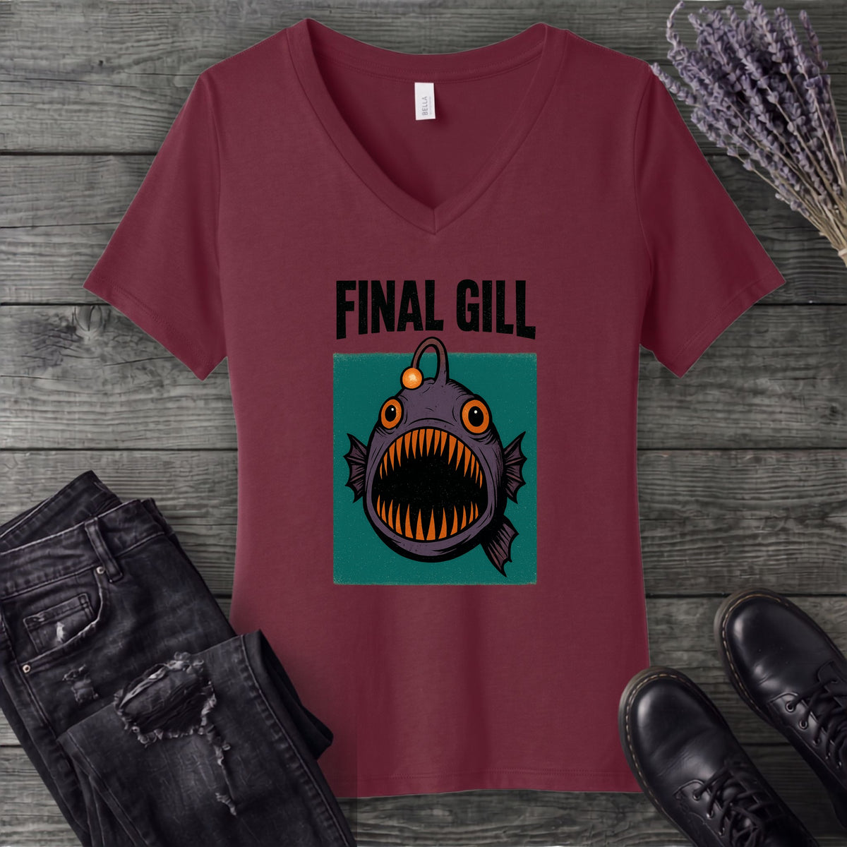 Final Gill V-Neck T-Shirt