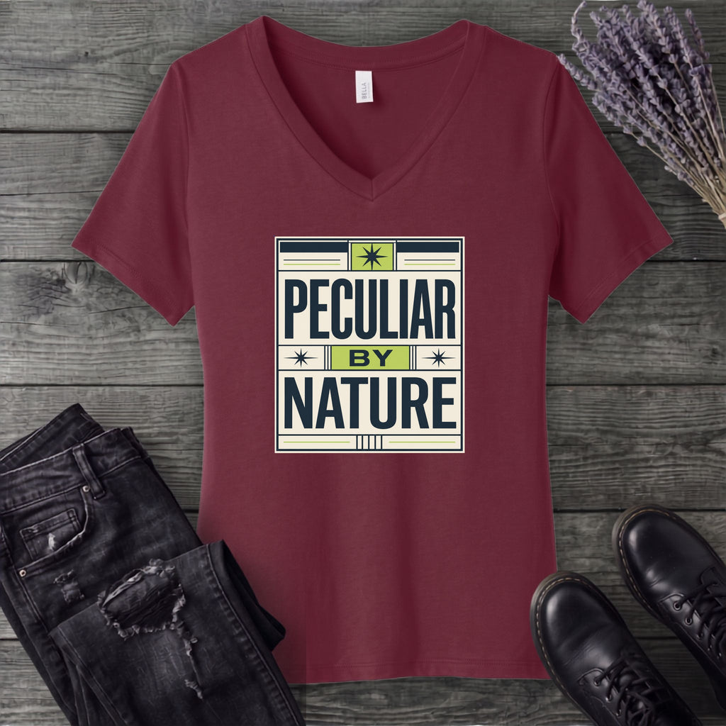 Peculiar By Nature V-Neck T-Shirt