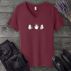 Ghost Trio Office V-Neck T-Shirt