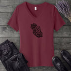 Ghost Sparkler V-Neck T-Shirt