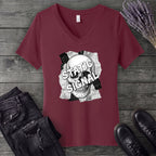 Static Signal V-Neck T-Shirt