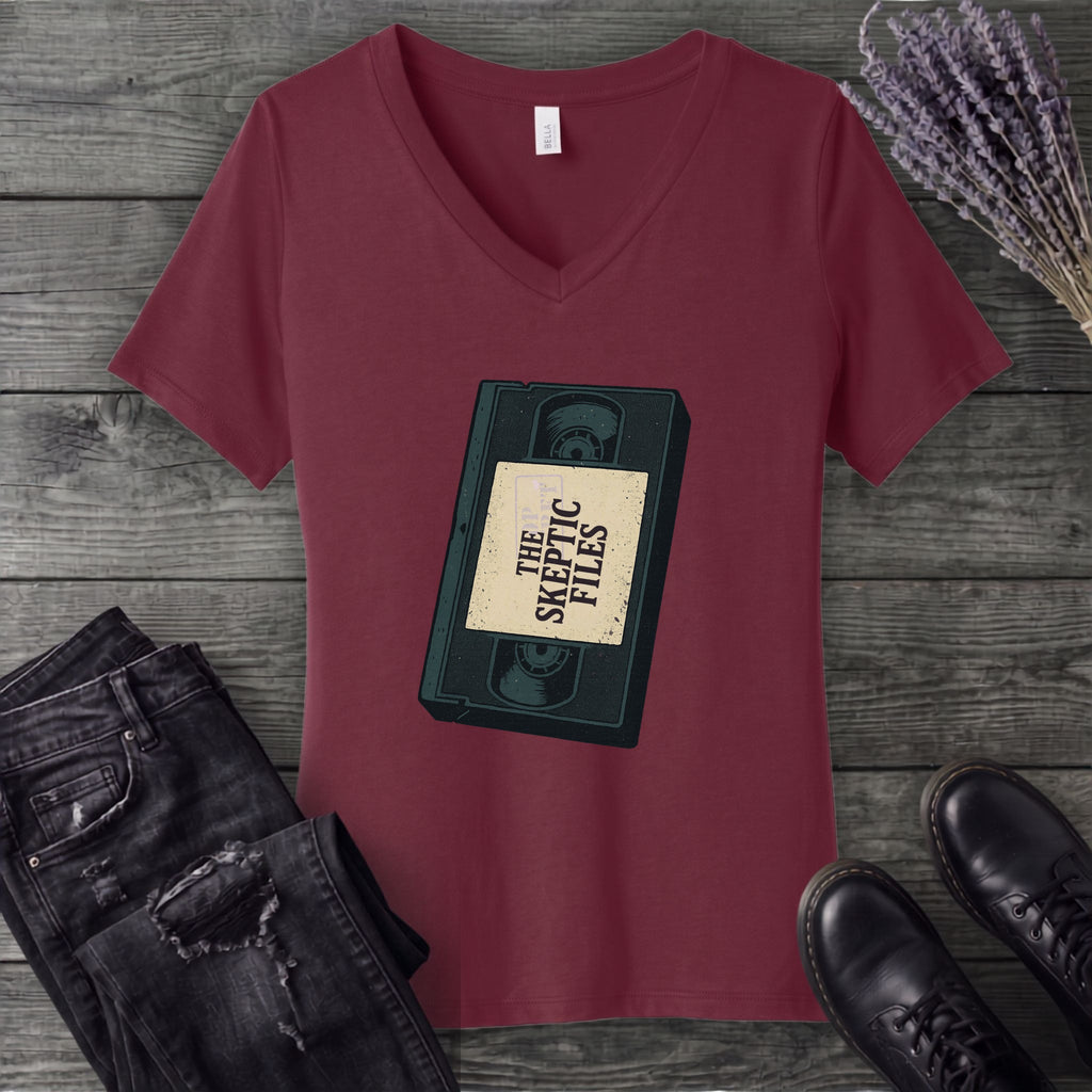 The Skeptic Files V-Neck T-Shirt