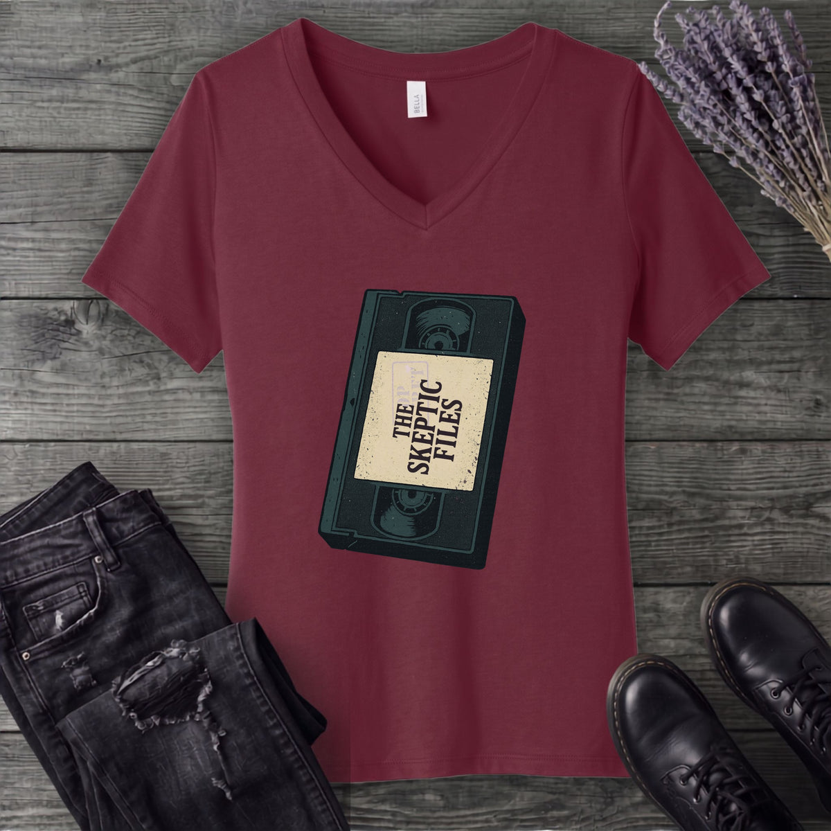 The Skeptic Files V-Neck T-Shirt
