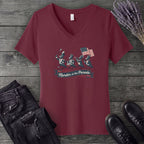 Murder At The Parade V-Neck T-Shirt